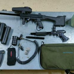 Lot paintball