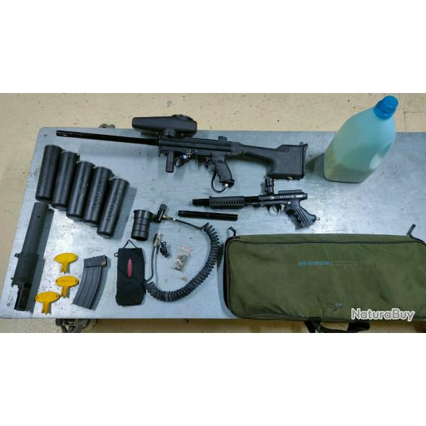 Lot paintball