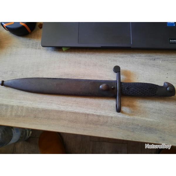 Ba�onnette Espagnole modele 1941 -ww2 numero 0098