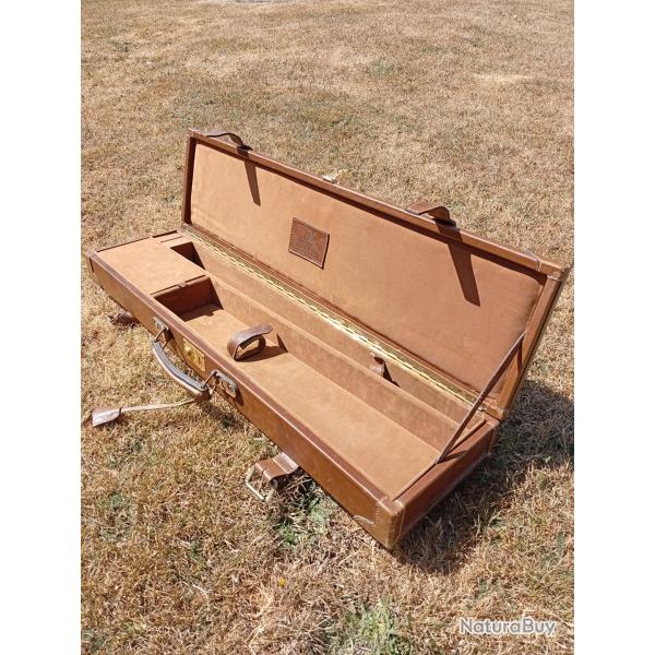 Mallette pour fusil en cuire Alexandre Mareuil