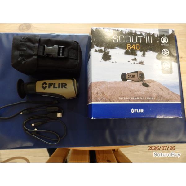 cam�ra thermique flir scout 3 640