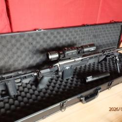 carabine t3 x varmint calibre 222 remington avec lunette infrarouge nitevizor owl-xtr