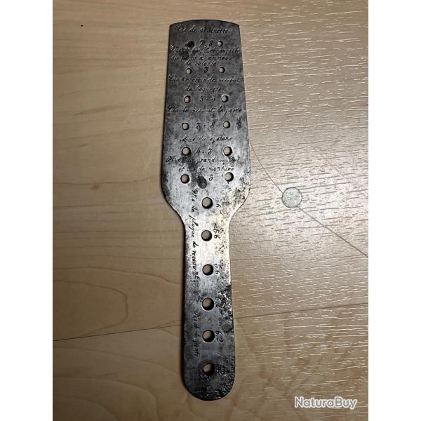 Fili�re ��truelle�� armurier pour revolver 1873