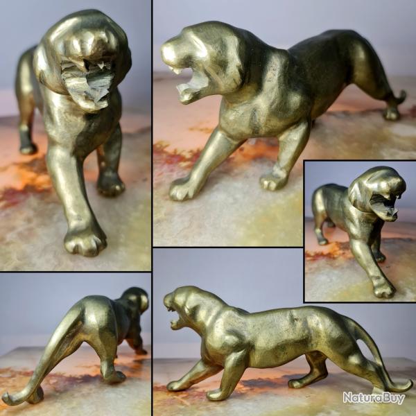 Sculpture Jaguar Art D�co en bronze
