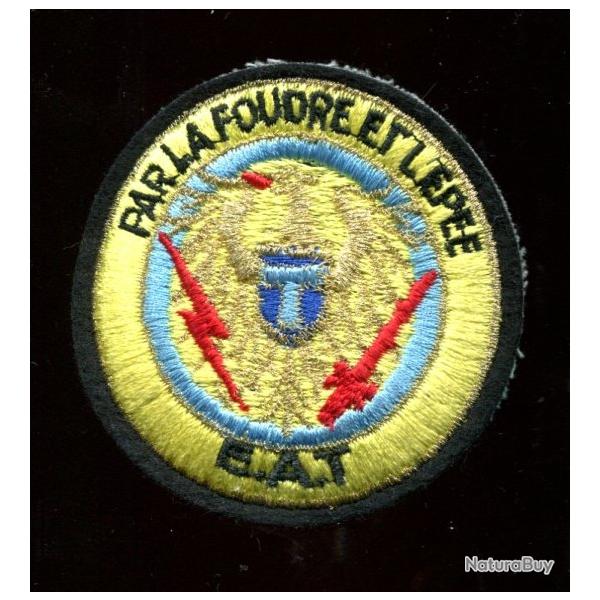 Patch - �cole d'Application des Transmissions (E.A.T.) de l'arm�e  -  PORT COMPRIS EN FRANCE - N�12