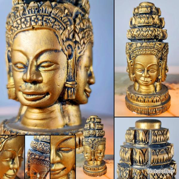 Statue vintage de Mukhalinga � quatre visages. Collection du Docteur Jean MOREAUX
