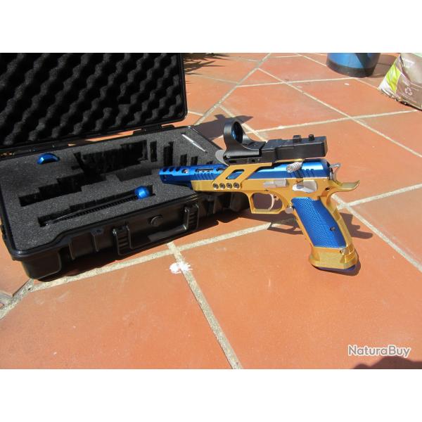Vends GBB Gunsmith Bros TF Model 75 Open version custom