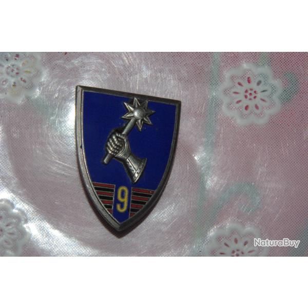 INSIGNE GUERRE ALGERIE :  9 � REGIMENT CHASSEURS AFRIQUE / DIS. AURES NEMENCHA ---A.B.P  G.1298
