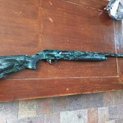 SEMI AUTOMATIQUE BREDA CHIRON INERTIE CAMO 12/76 MAGNUM EPREUVE ACIER