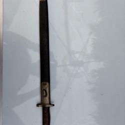 Ba&iuml;onnette britannique Pattern 1907 (P1907) WW1 / WW2 pour fusil Lee-Enfield SMLE - Lame superbe