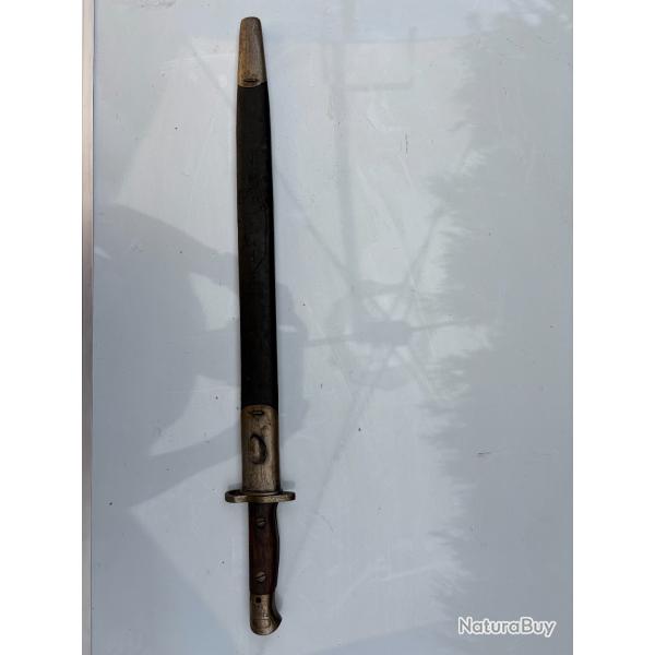 Ba�onnette britannique Pattern 1907 (P1907) WW1 / WW2 pour fusil Lee-Enfield SMLE - Lame superbe