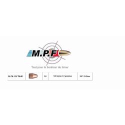 BallesMPF35 CN 125 Gr TMJE  &Oslash;355" Ogives Cuivr&eacute;es /1000 Sp&eacute;ciales PCP port gratuit promo vacances