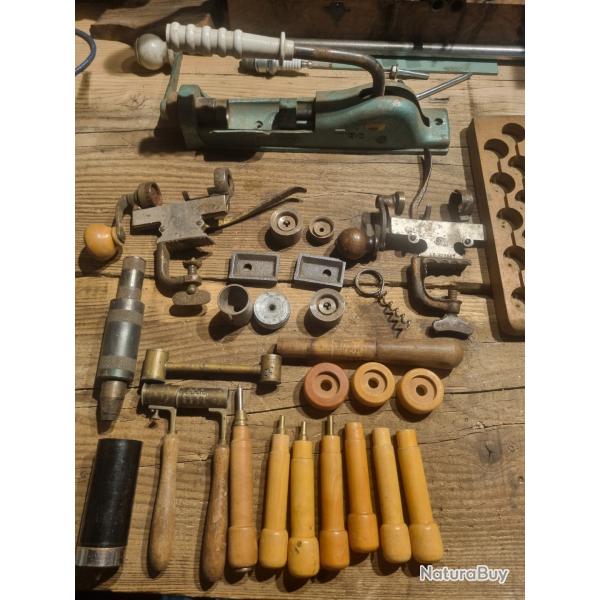 Outils pour rechargement