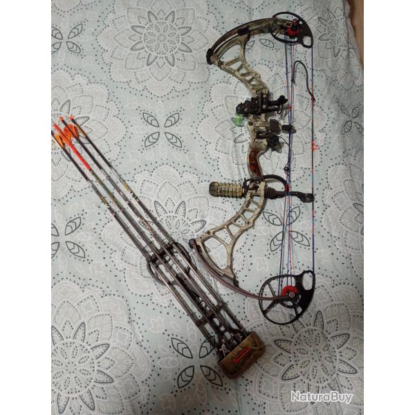 Arc de chasse bowtech gaucher
