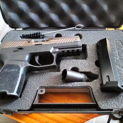 Pistolet Sig Sauer P320 d'alarme 9mm PAK + Mallette / NEUF JAMAIS SERVI