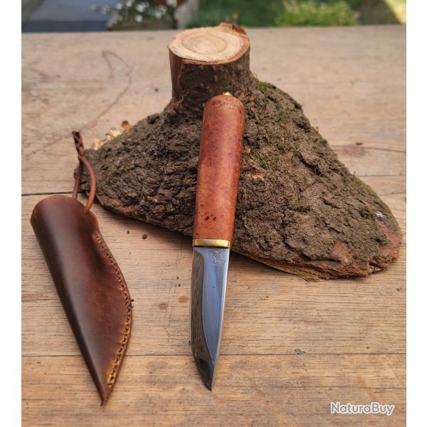 Couteau Puukko artisanal