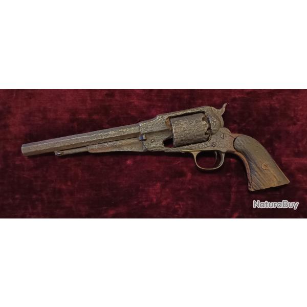 Epave de r�volver Remington 1858 D�fense Nationale