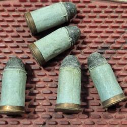 Cartouche 18 mm fusil &agrave; Tabati&egrave;re Mle 1867 -