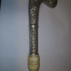 Canne - Ep&eacute;e style Art Nouveau