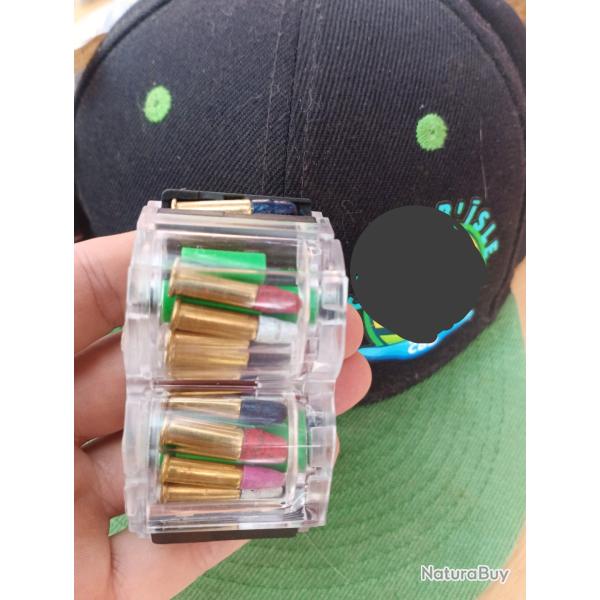 Chargeur tandemkross 2X10 coups 22lr pour Ruger , winchester , cva , bxr