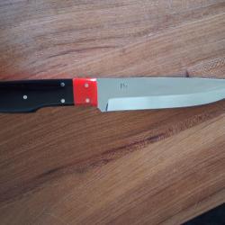 Couteau , G&eacute;rard Masse , lame 17,5 CMS manche en micarta