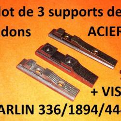 3 supports NEUFS guidon MARLIN 336 MARLIN 444 + MARLIN 1894 en ACIER - VENDU PAR JEPERCUTE (b12321)