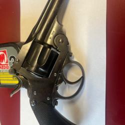 Revolver &agrave; brisure type Wesley et Scott ou Smith et Wesson , banc d'&eacute;preuve belge avec couronne ,
