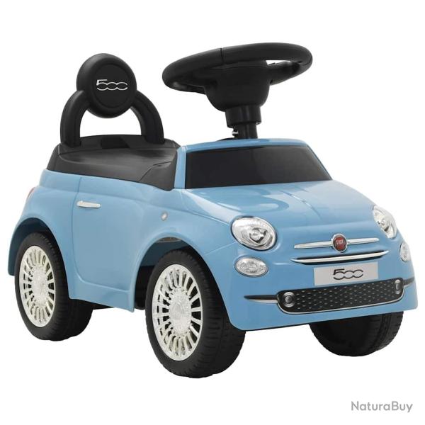 Voiture � chevaucher Fiat 500 Bleu
