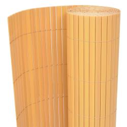 Cl&ocirc;ture de jardin Jaune 150 x 500 cm PVC