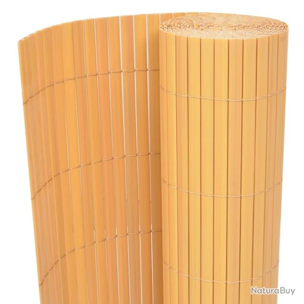 Cl�ture de jardin Jaune 150 x 500 cm PVC