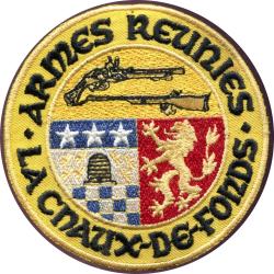 Patch Tissu -  ARMES REUNIES LA CHAUX DE FONDS -  PRIX PORT COMPRIS