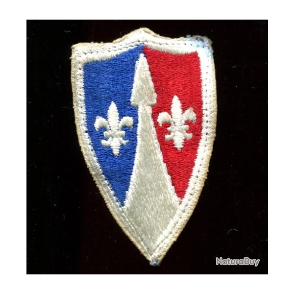 Patch Communication Zone de l'arm�e am�ricaine  (COMZ) en Europe -   PORT COMPRIS EN FRANCE - N�2