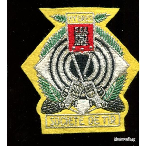 Patch  SOCIETE- DE TIR HYERES  PORT COMPRIS EN FRANCE - N�8