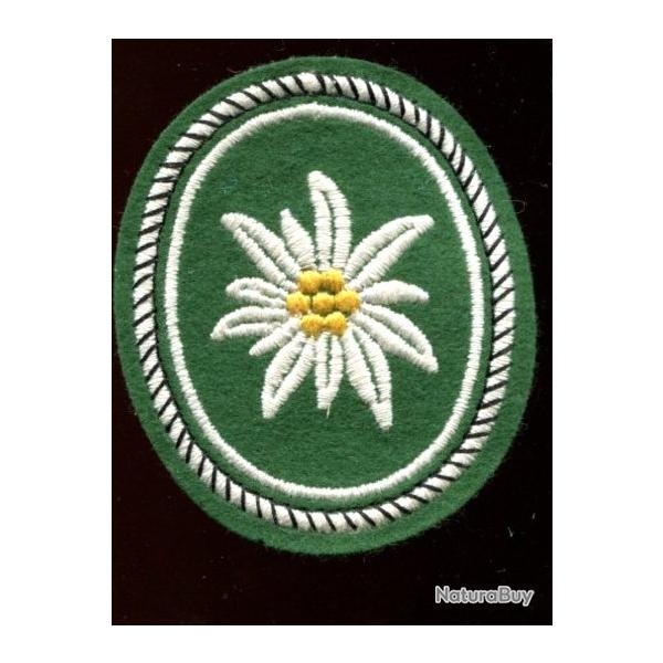 Patch -  Insigne de manche allemand des troupes montagne Bundeswehr -  PORT COMPRIS EN FRANCE - N�13