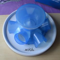 Jeu pour chat tunnel feeder (tunnel a croquettes)
