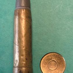 Une rare et tr&egrave;s belle 11mm x 50,8 R Albini Comblain , en feuillard de laiton Amorcage  Bachmann