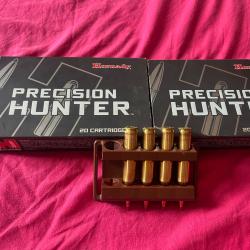 Deux bo&icirc;tes neuves et  4 cartouches  Hornady ELDX TLD  162g cal 7RM : 44 unit&eacute;s