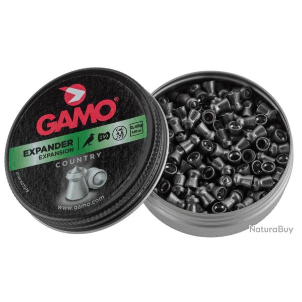 Plombs EXPANDER EXPANSION 4,5 mm - GAMO - Ref G3350 - EAN 793676017556