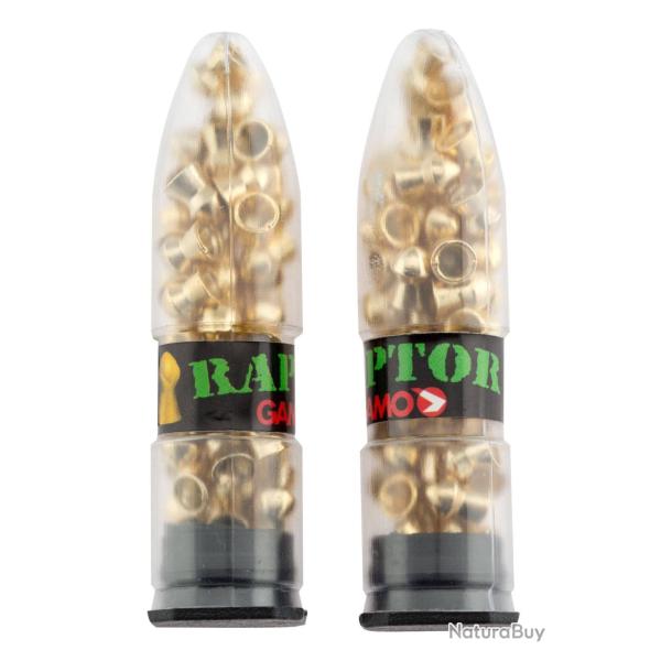 Plombs PBA RAPTOR - MORE VELOCITY 4,5 mm - GAMO - Ref G3360 - EAN 793676019314