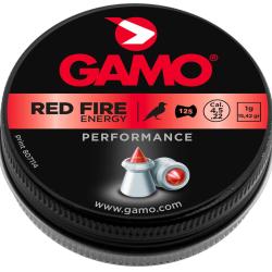 Plombs RED FIRE ENERGY 4,5 mm - GAMO - Ref G3370 - EAN 793676077390