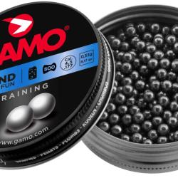 Plombs ROUND FUN 4,5 mm - GAMO - Ref G3750 - EAN 793676000794
