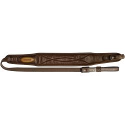 Niggeloh -Bretelle Carabine en cuir ''PREMIUM'' 550 x 70 mm Niggelog -Bretelle Carabine - Ref N1000