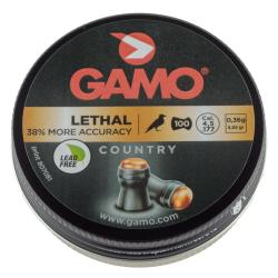 Plombs LETHAL - MORE PENETRATION 4,5 mm - GAMO - Ref G3375 - EAN 793676077369