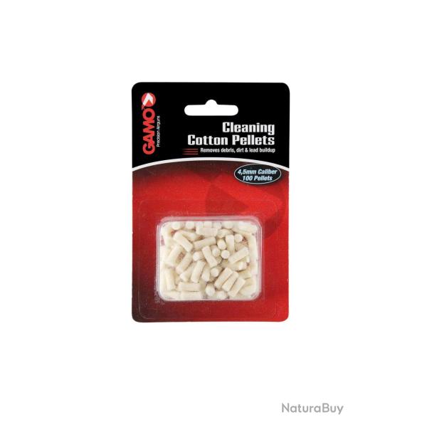 Coton pour entretien des canons - GAMO KIT NETTOYAGE PLOMBS COTON GAMO - Ref G5202