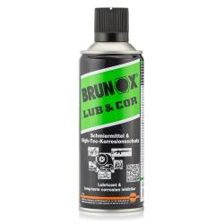 Lubrifiant Brunox Lub & Cor en a&eacute;rosol 400ml A&eacute;rosol 100 ml - Ref EN6535 - EAN 7610567954024
