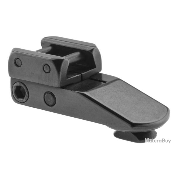 Pied avant rail 70 coud� Pied Avant Rail Coude 20 BH 14 - EAW - Ref 405/0140/20 - EAN 4039063202041