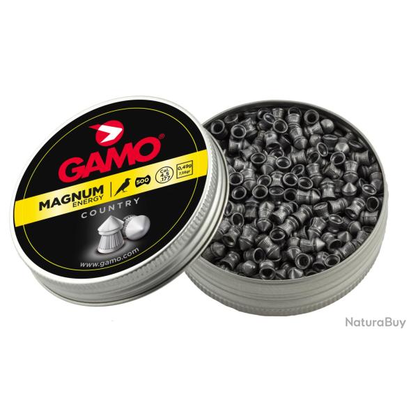 Plombs Gamo Magnum Energy 4.5 mm - GAMO - Ref G3280 - EAN 793676070926