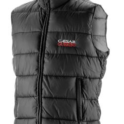 Doudoune noire sans manches Caesar Guerini matelass&eacute; - Body Warmer Taille XXL - Ref VGD4