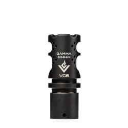 Frein de bouche noir 5.56mm 1/2x28 Aero Precision Gamma - Ref AEV5562G - EAN 81542102996
