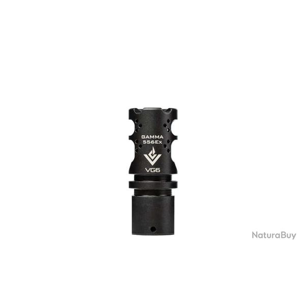 Frein de bouche noir 5.56mm 1/2x28 Aero Precision Gamma - Ref AEV5562G - EAN 81542102996